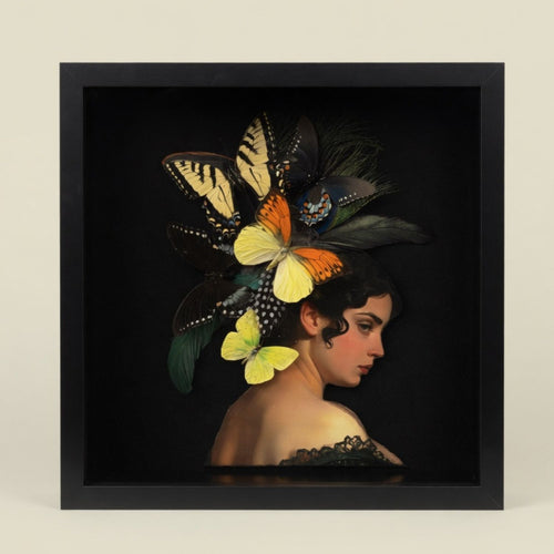 Butterfly Goddess Shadow Box