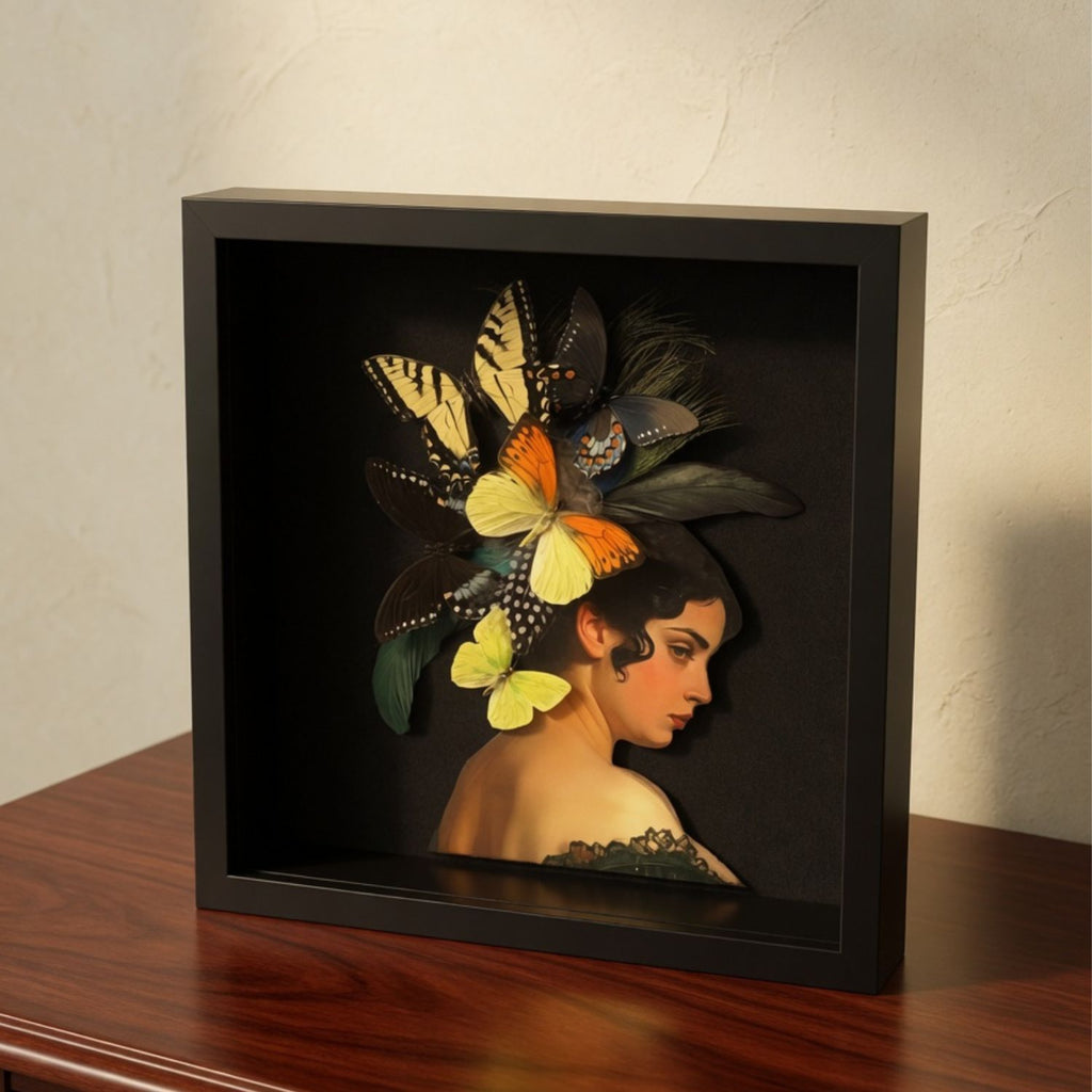 Butterfly Goddess Shadow Box