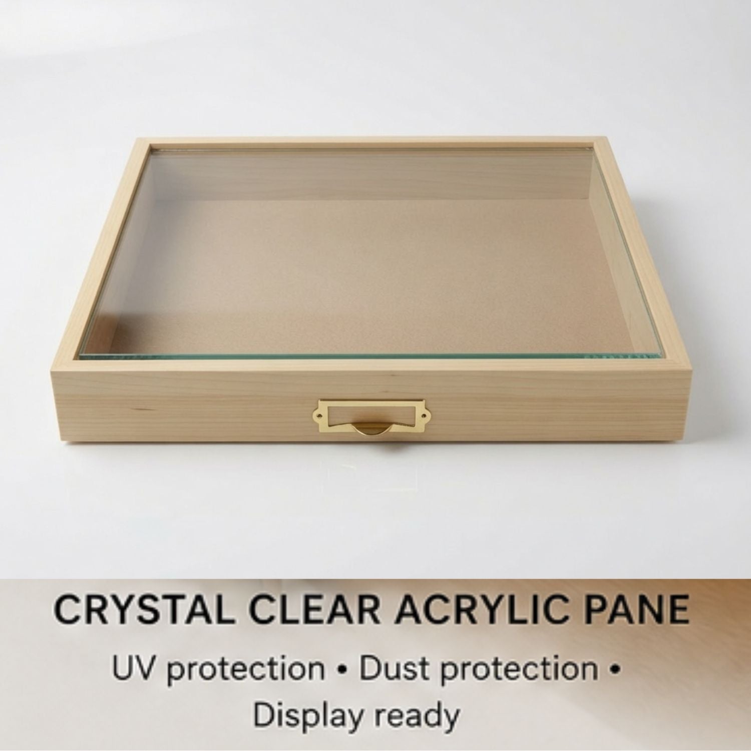 Cornell Style Museum Collection Drawer | Handmade Hardwood Entomology Storage Drawer