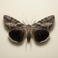 Catocala retecta Pinned Specimen – Wings Spread Retect Underwing Moth